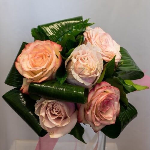 Bouquet di rose colore rosa