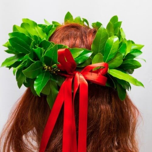 Coroncina di alloro per laurea